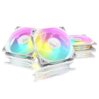 Ventilator ASUS TUF GAMING TR120 ARGB Reverse, 3x120mm, alb