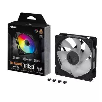 Ventilator ASUS TUF GAMING TR120 ARGB Reverse, 1x120mm, negru