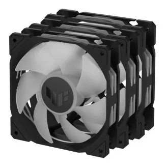 Ventilator ASUS TUF GAMING TR120 ARGB, 3x120mm, negru