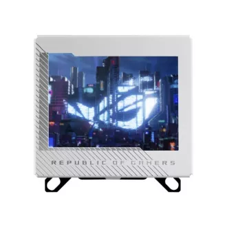 CPU bloc de apă ASUS ROG RYUJIN III WB, display LCD de 3,5", alb
