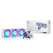 Răcitor de apă pentru procesor LCD ASUS AIO ROG STRIX LC III 360 ARGB, 3x120 mm, afișaj LCD, LGA1851, AM5, negru