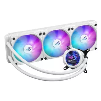 Răcitor de apă pentru procesor LCD ASUS AIO ROG STRIX LC III 360 ARGB, 3x120 mm, afișaj LCD, LGA1851, AM5, negru