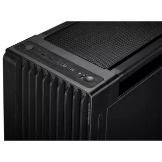 Carcasă ASUS PROART PA602 WOOD METAL PWM BLACK, Mid Tower, negru
