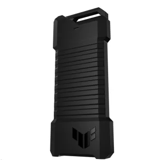 Carcasă ASUS TUF GAMING A2 SSD NVME, USB3.2 Gen 2X1, cutie metalică SSD M.2 NVMe, neagră