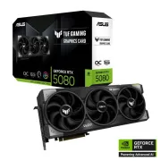 Placă video ASUS VGA NVIDIA GeForce RTX 5080 TUF GAMING 16GB OC, 16GB GDDR7, 3xDP, 2xHDMI