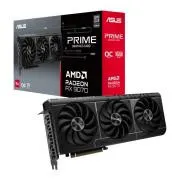 Placă video ASUS VGA AMD Radeon RX 9070 PRIME OC 16GB, RX 9070, 16GB GDDR6, 3xDP, 1xHDMI