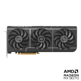 Placă video ASUS VGA AMD Radeon RX 9070 PRIME OC 16GB, RX 9070, 16GB GDDR6, 3xDP, 1xHDMI