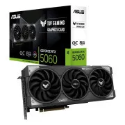 Placă video ASUS NVIDIA GeForce RTX 5060 TUF GAMING OC 8GB, 8GB GDDR7, 3xDP, 1xHDMI