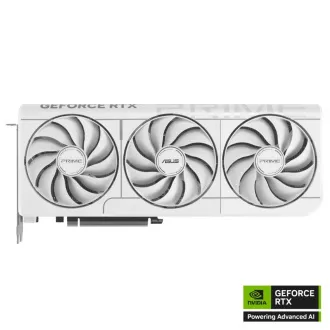 Placă video ASUS NVIDIA GeForce RTX 5070 PRIME 12GB OC, alb, 12GB GDDR7, 3xDP, 1xHDMI