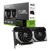 Placă video ASUS VGA NVIDIA GeForce RTX 5070 DUAL 12GB OC, 12GB GDDR7, 3xDP, 1xHDMI