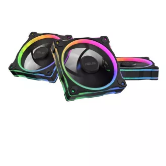 Ventilator inversat ASUS PRIME MR120 ARGB, 3x120mm, negru