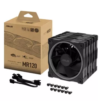 Ventilator inversat ASUS PRIME MR120 ARGB, 3x120mm, negru