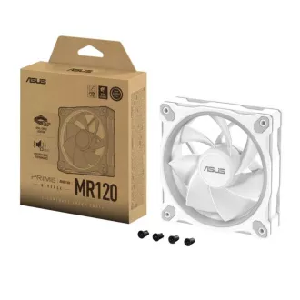 Ventilator inversat ASUS PRIME MR120 ARGB, 1x120mm, alb