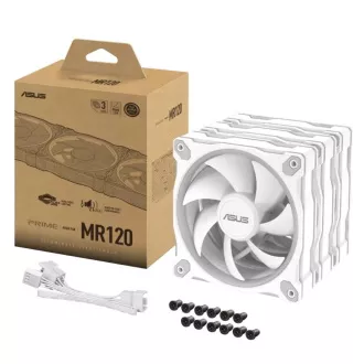Ventilator ASUS PRIME MR120 ARGB, 3x120mm, alb