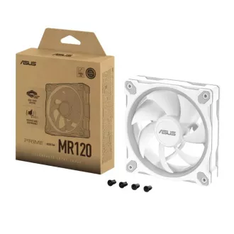 Ventilator ASUS PRIME MR120 ARGB, 1x120mm, alb