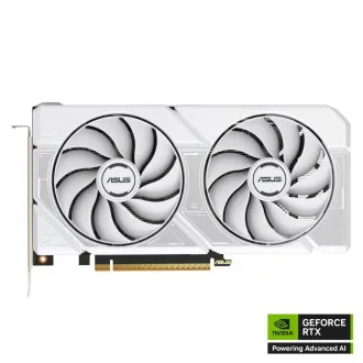 Placă video ASUS VGA NVIDIA GeForce RTX 5060 DUAL OC 8G ALB, 8GB GDDR7, 3xDP, 1xHDMI