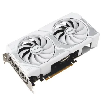 Placă video ASUS VGA NVIDIA GeForce RTX 5060 DUAL OC 8G ALB, 8GB GDDR7, 3xDP, 1xHDMI