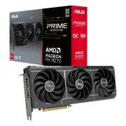 Placă video ASUS VGA AMD Radeon RX 9070 PRIME OC EVO 16GB, RX 9070, 16GB GDDR6, 3xDP, 1xHDMI