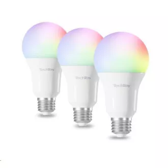 TechToy Smart Bulb RGB 11W E27 set de 3 buc.
