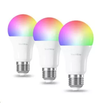 TechToy Smart Bulb RGB 9W E27 ZigBee Set de 3 buc.