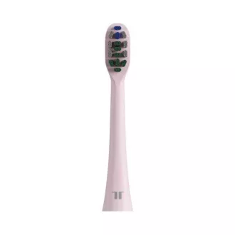 Capete de perie Tesla TS400 pentru periuta de dinti roz 4x