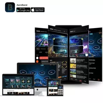 Bețe de tobe inteligente AeroBand PocketDrum 2 PLUS - lemn