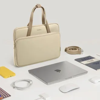 Geantă de umăr TomToc - MacBook Pro / Air de 14" și 13", kaki Geantă de umăr TomToc - MacBook Pro / Air de 14" și 13", kaki