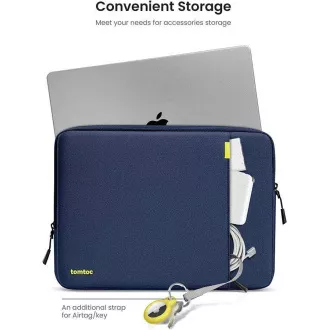 Kit husă TomToc - MacBook Pro 16" / MacBook Air 15.3", albastru marin