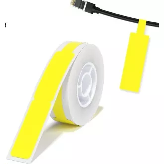 Etichete pentru cabluri Niimbot RXL 12, 5x109mm 65buc Galben pentru D11 și D110