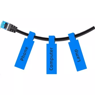 Etichete pentru cabluri Niimbot RXL 12, 5x109mm 65 buc Albastru pentru D11 și D110