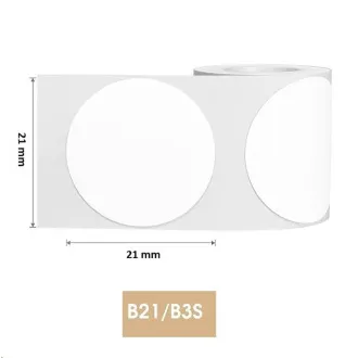 Etichete Niimbot R 21x21mm 300pcs RoundB pentru B21, B21S, B3S, B1
