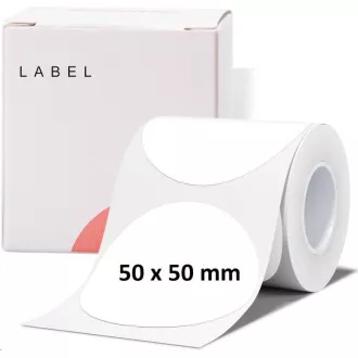 Etichete Niimbot R 50x50mm 150pcs rotunde pentru B21, B21S, B3S, B1 Etichete Niimbot R 50x50mm 150pcs rotunde pentru B21, B21S, B3S, B1