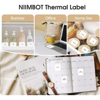 Etichete Niimbot R 50x50mm 150buc Alb pentru B21, B21S, B3S, B1