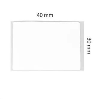 Etichete Niimbot ER 40x30mm 230buc Transparent pentru B21, B21S, B3S, B1 Etichete Niimbot ER 40x30mm 230buc Transparent pentru B21, B21S, B3S, B1