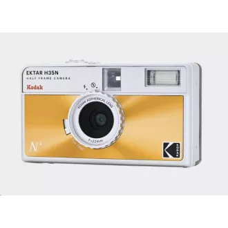 Aparat foto Kodak EKTAR H35N portocaliu glazurat
