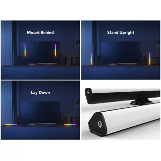 Panou Govee SMART LED RGBIC 38cm pentru TV 43-75" - 2 buc Panou Govee SMART LED RGBIC 38cm pentru TV 43-75" - 2 buc