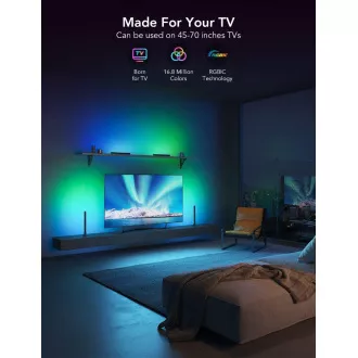 Panou Govee SMART LED RGBIC 38cm pentru TV 43-75" - 2 buc Panou Govee SMART LED RGBIC 38cm pentru TV 43-75" - 2 buc