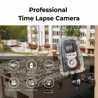 Brinno BCC300-C Cameră cu interval de timp - Pachet de construcție