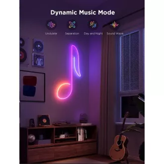 Banda LED flexibila Govee Neon 2 MATTER (3m) - RGBIC