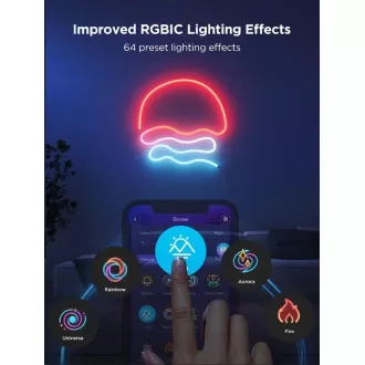 Banda LED flexibila Govee Neon 2 MATTER (5m) - RGBIC Banda LED flexibila Govee Neon 2 MATTER (5m) - RGBIC