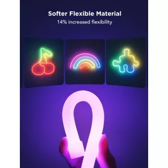 Banda LED flexibila Govee Neon 2 MATTER (5m) - RGBIC Banda LED flexibila Govee Neon 2 MATTER (5m) - RGBIC