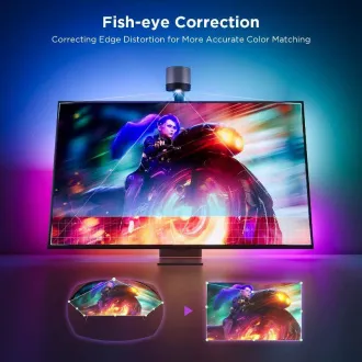 Govee Backlight 3S Netflix TV 55-65 SMART LED iluminare de fundal RGBICW Govee Backlight 3S Netflix TV 55-65 SMART LED iluminare de fundal RGBICW