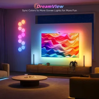 Govee Backlight 3S Netflix TV 55-65 SMART LED iluminare de fundal RGBICW Govee Backlight 3S Netflix TV 55-65 SMART LED iluminare de fundal RGBICW