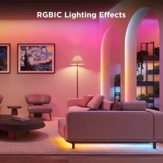 Bandă LED Govee WiFi RGBICW Smart PRO 10m Matter - extra durabilă Bandă LED Govee WiFi RGBICW Smart PRO 10m Matter - extra durabilă