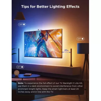 Govee TV 55-65 Set de iluminare de fundal 3 Lite Set SMART LED