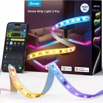 Govee Strip Light 2 Pro RGBICWW Strip 5m Matter