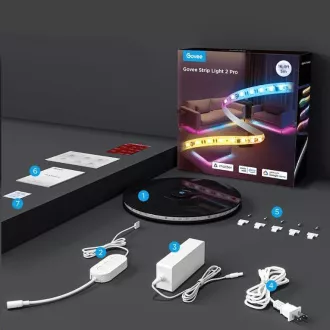 Govee Strip Light 2 Pentru banda de extensie 1m Govee Strip Light 2 Pentru banda de extensie 1m