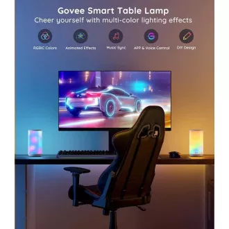 Lampă de masă Govee 2 RGBW Lampă de masă Matter Lampă de masă Govee 2 RGBW Lampă de masă Matter