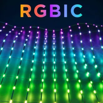 Plasă de iluminat exterior Govee RGBIC - 1,43 x 0,85 m Matter Plasă de iluminat exterior Govee RGBIC - 1,43 x 0,85 m Matter