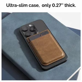PLAUD Note Case Brown - Husa Note, maro